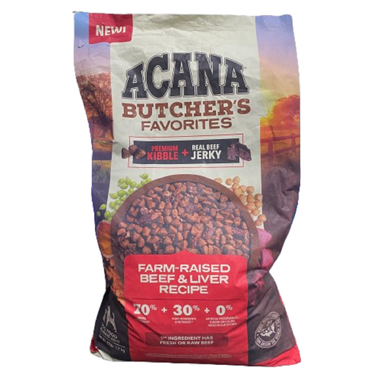 Acana Butchers Favorites Dry Dog Food Beef And Liver 17 Lb