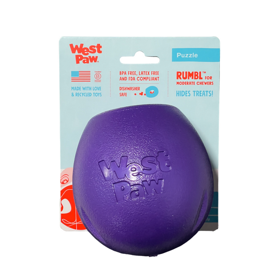 West Paw Rumbl Large Eggplant