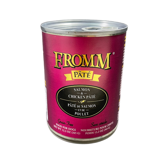 Fromm Pate Salmon And Chicken Dog 12.2 Oz