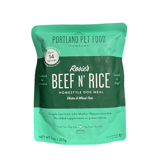 Portland Pet Food Rosies Beef And Rice 9 Oz